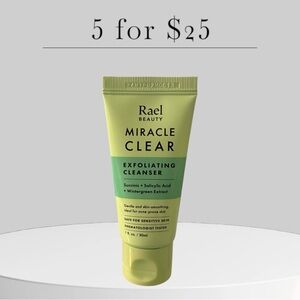 Rael Beauty Miracle Clear Exfoliating Cleanser - Travel size